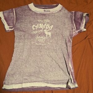 Purple Kids Canada Graphic Tee